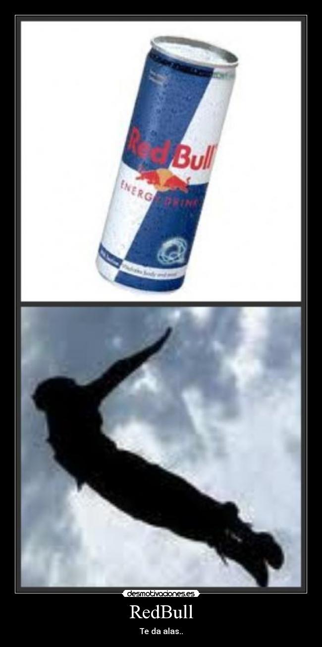 RedBull - Te da alas..