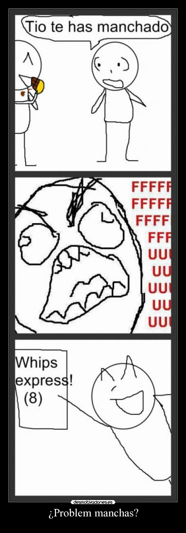 ¿Problem manchas? -