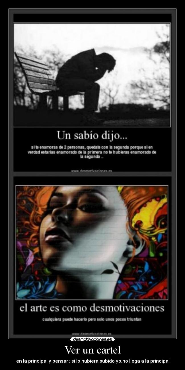 carteles ver cartel desmotivaciones