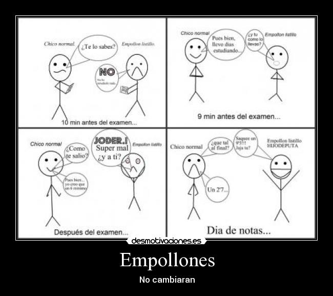 Empollones - No cambiaran