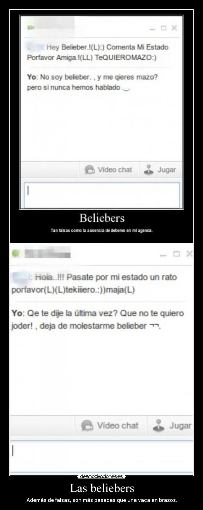 Las beliebers -