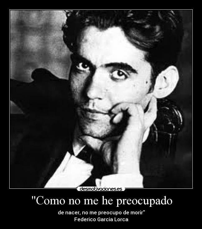 carteles federico garcia lorca desmotivaciones