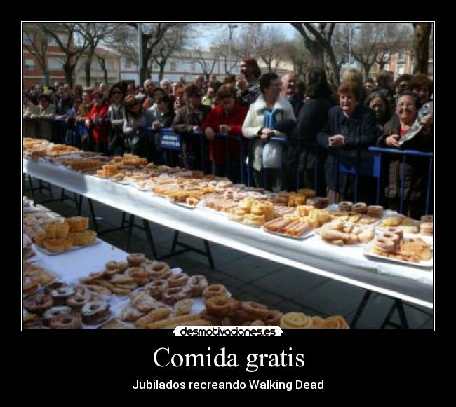 Comida gratis -