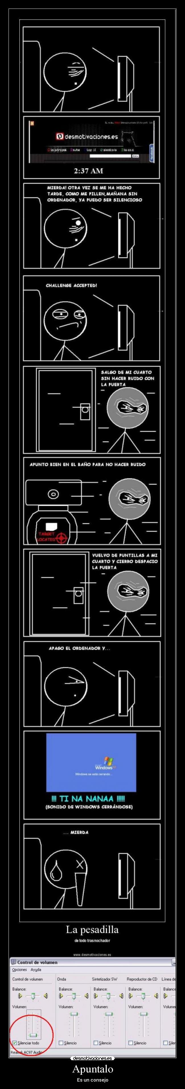 Apuntalo - Es un consejo