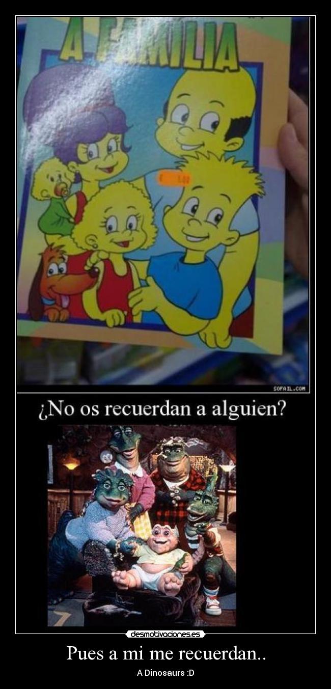 carteles dino desmotivaciones