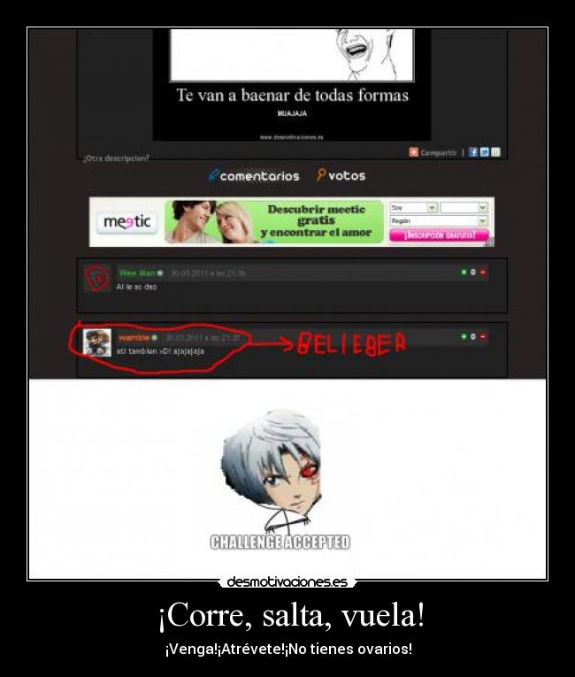 ¡Corre, salta, vuela! - 