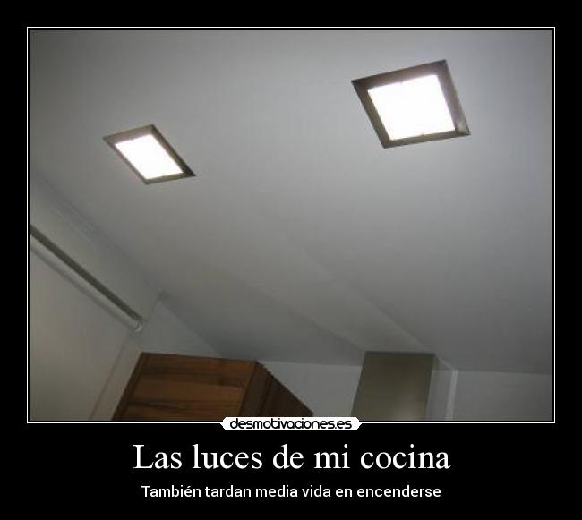 Las luces de mi cocina - 