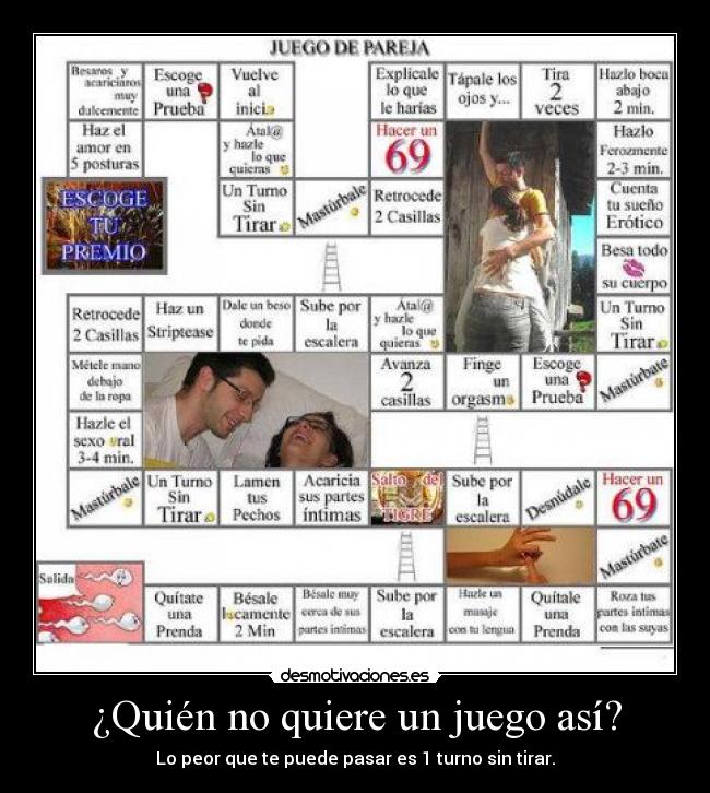 ¿Quién no quiere un juego así? - Lo peor que te puede pasar es 1 turno sin tirar.