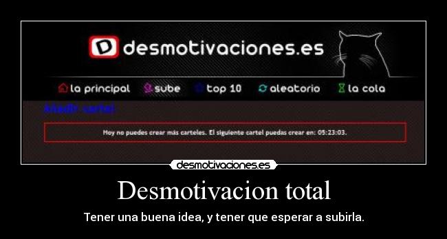 Desmotivacion total - 