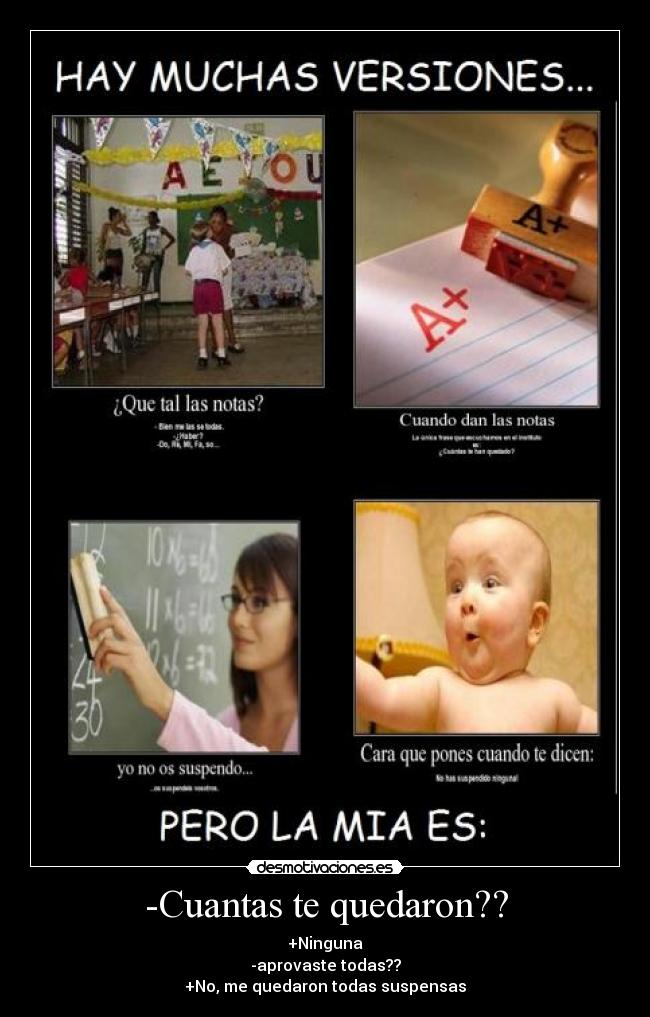 -Cuantas te quedaron?? -