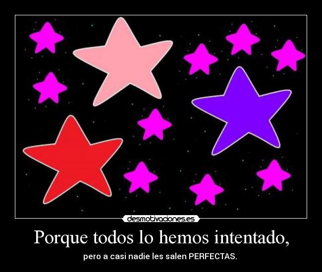 carteles estrellas desmotivaciones