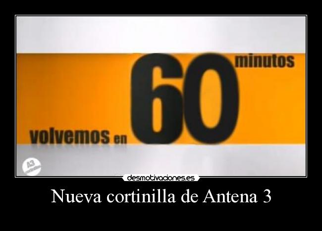 Nueva cortinilla de Antena 3 -