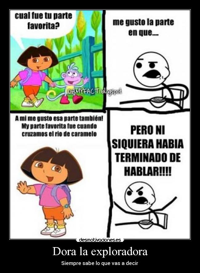 Dora la exploradora - Siempre sabe lo que vas a decir