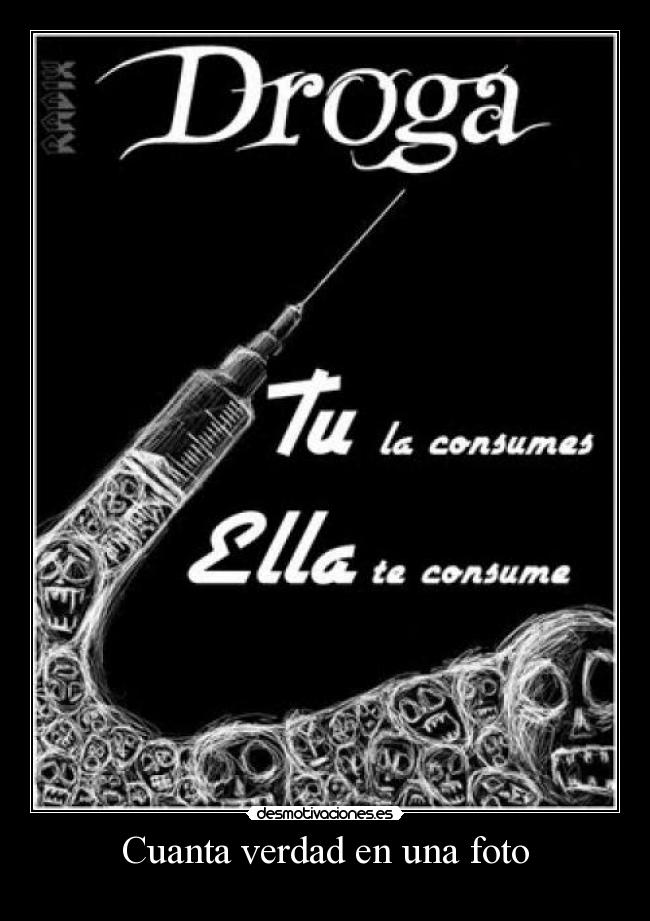 Cuanta verdad en una foto -