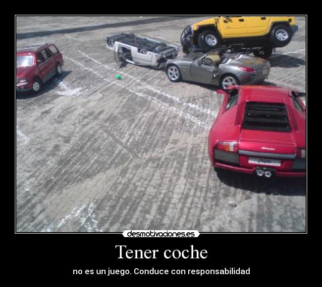 Tener coche -