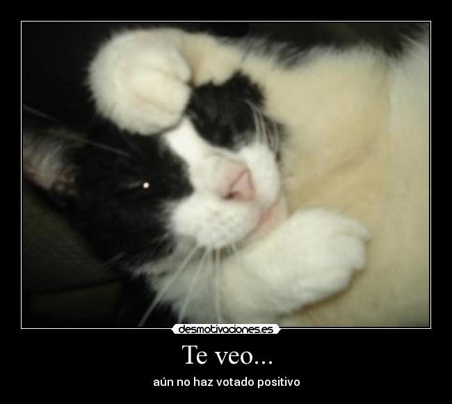 Te veo... -