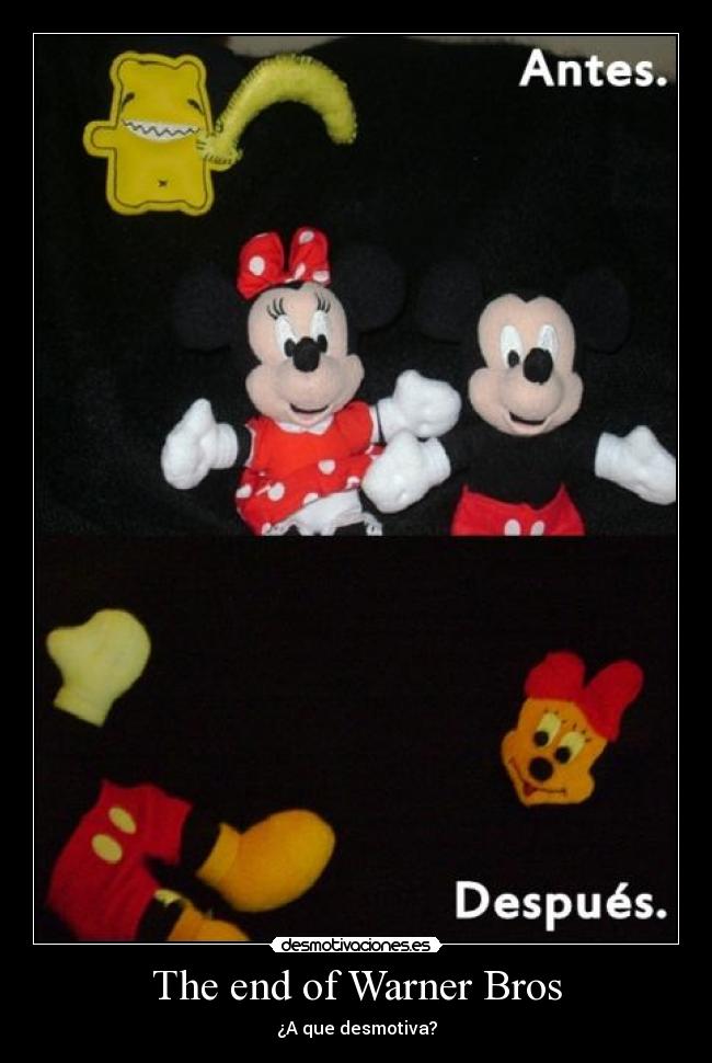 carteles the end warner bros desmotivaciones