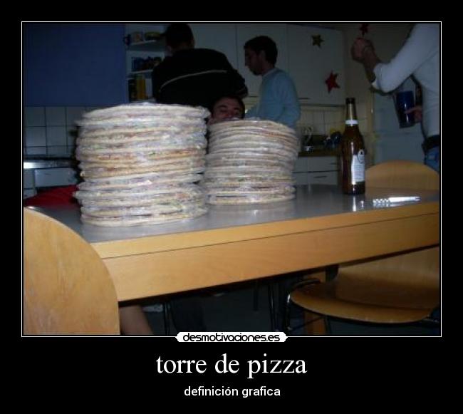 torre de pizza - definición grafica