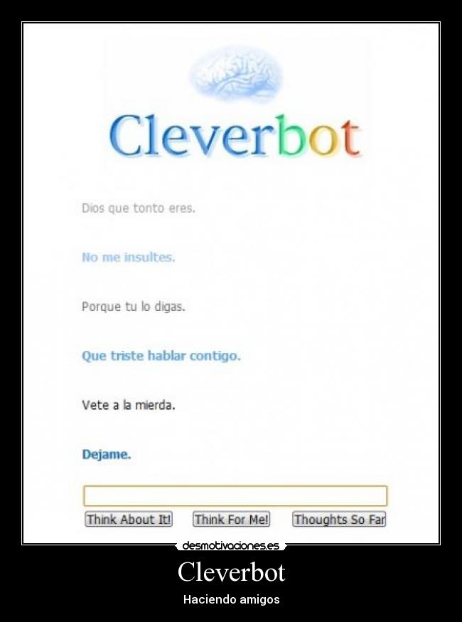 Cleverbot - Haciendo amigos