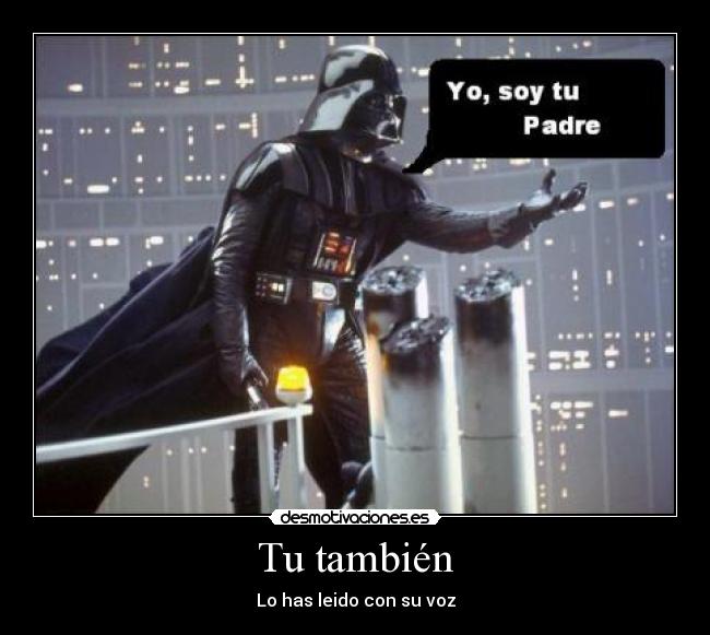 Tu también - Lo has leido con su voz