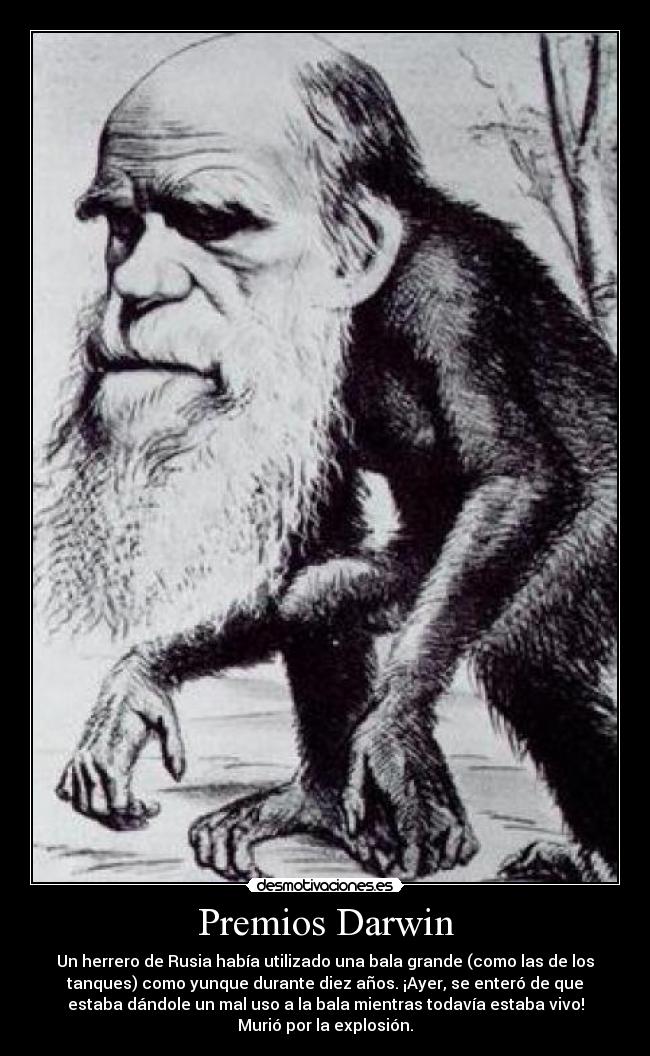 carteles premios darwin desmotivaciones