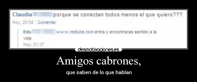 carteles amigos red tube desmotivaciones