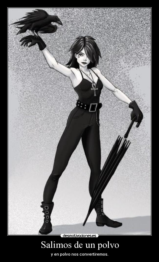 Salimos de un polvo -