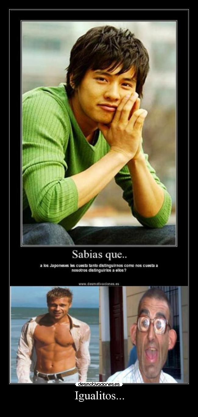 Igualitos... -