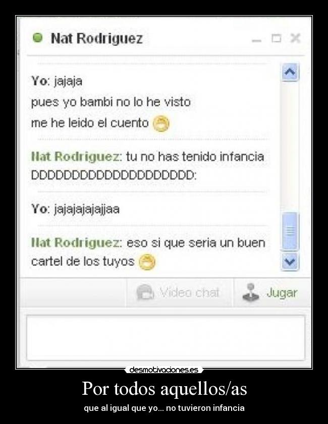 Por todos aquellos/as -