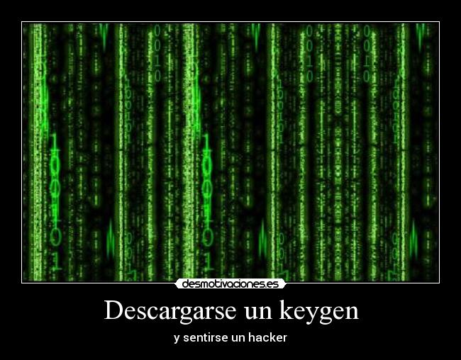 Descargarse un keygen -