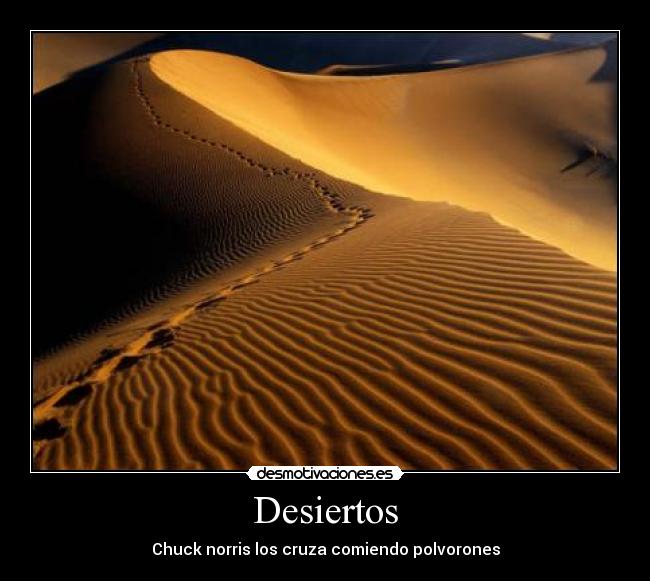Desiertos -