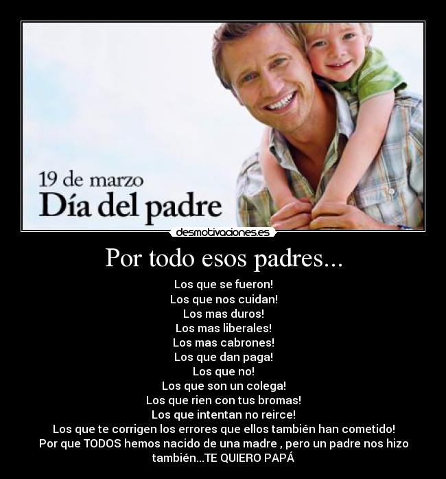Por todo esos padres... - 