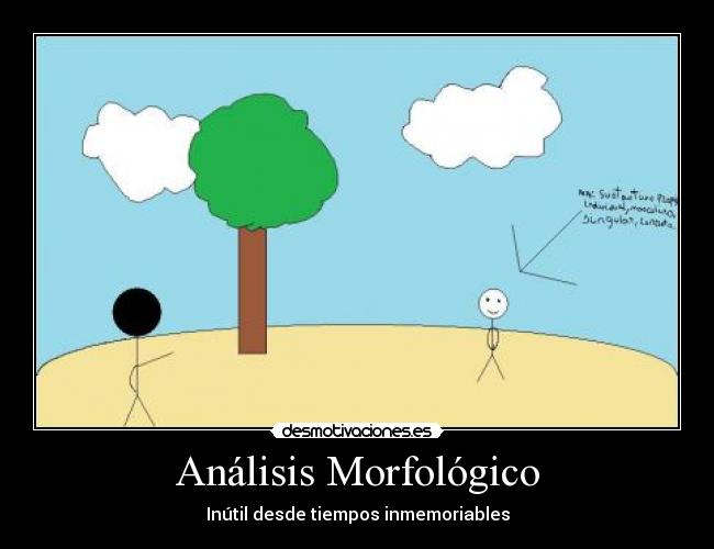 Análisis Morfológico -