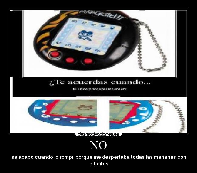 NO - se acabo cuando lo rompi ,porque me despertaba todas las mañanas con pitiditos