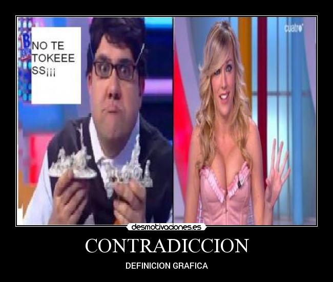 CONTRADICCION - DEFINICION GRAFICA