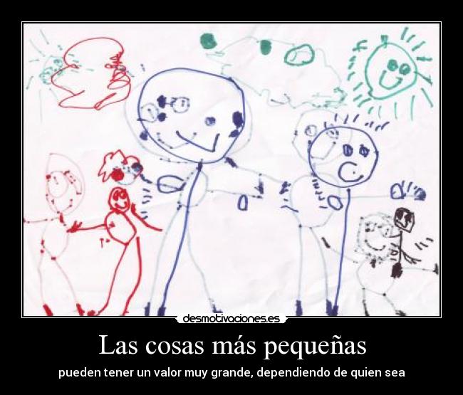 Las cosas más pequeñas -