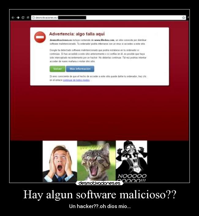 Hay algun software malicioso?? -