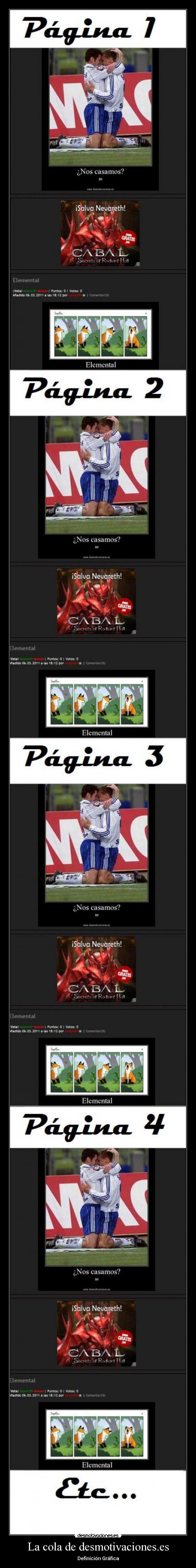 La cola de desmotivaciones.es -