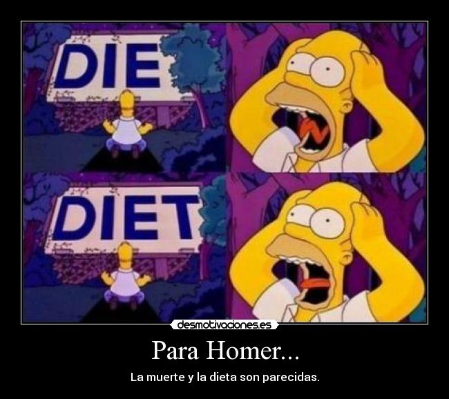 Para Homer... -