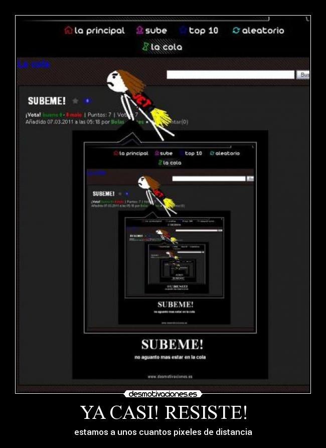 YA CASI! RESISTE! - 