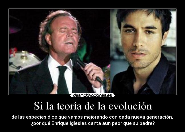 Si la teoría de la evolución - 