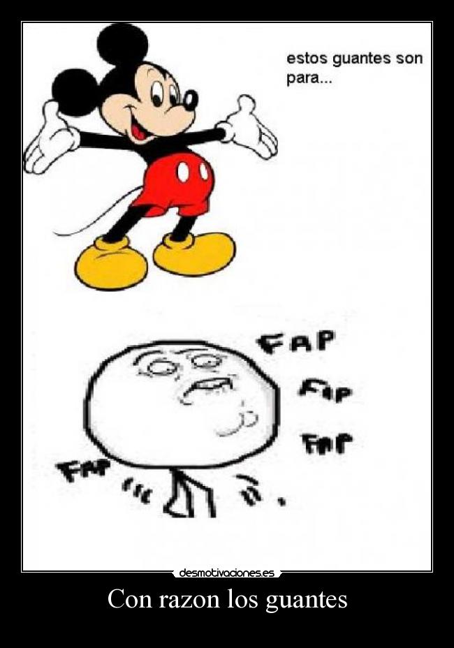 carteles mickey desmotivaciones