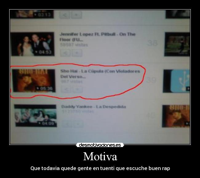Motiva - Que todavia quede gente en tuenti que escuche buen rap