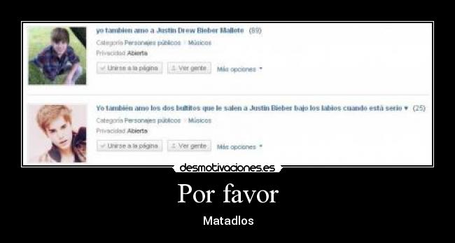 Por favor -