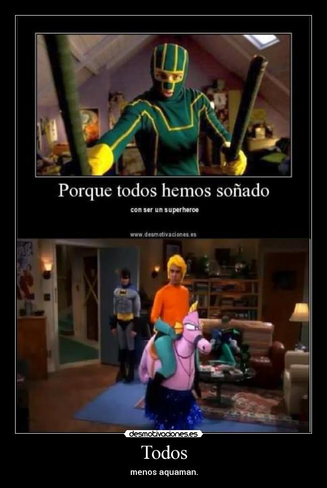 carteles aquaman the big bang theory desmotivaciones
