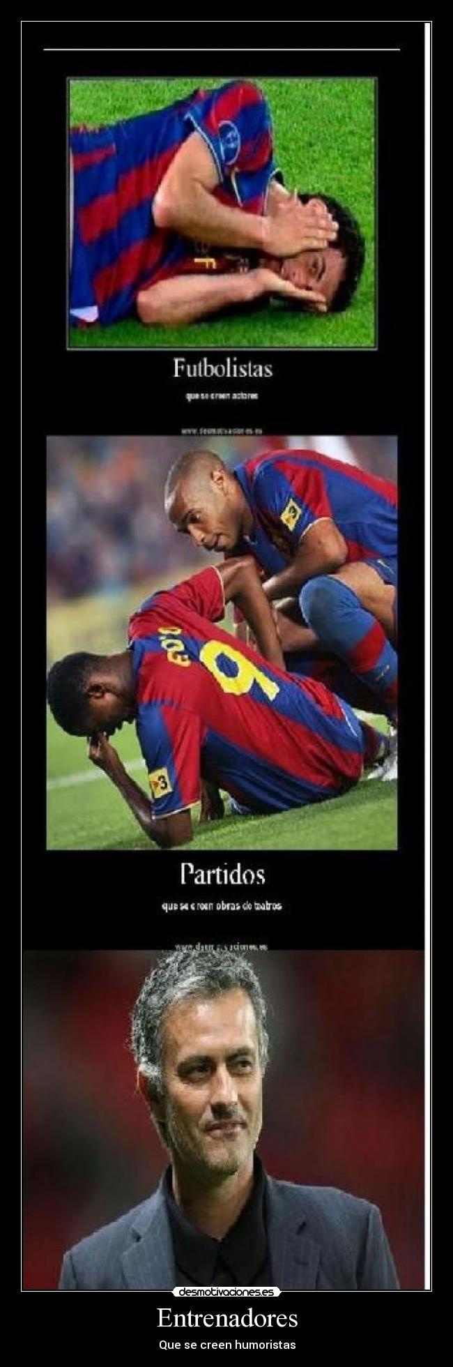 Entrenadores - Que se creen humoristas