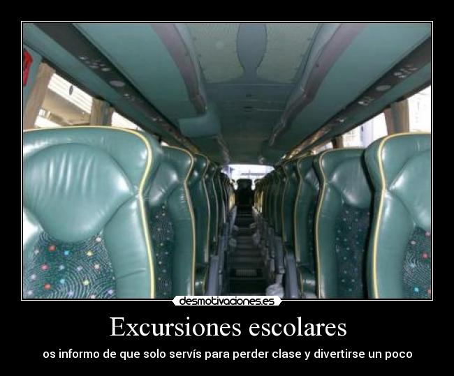 Excursiones escolares - 