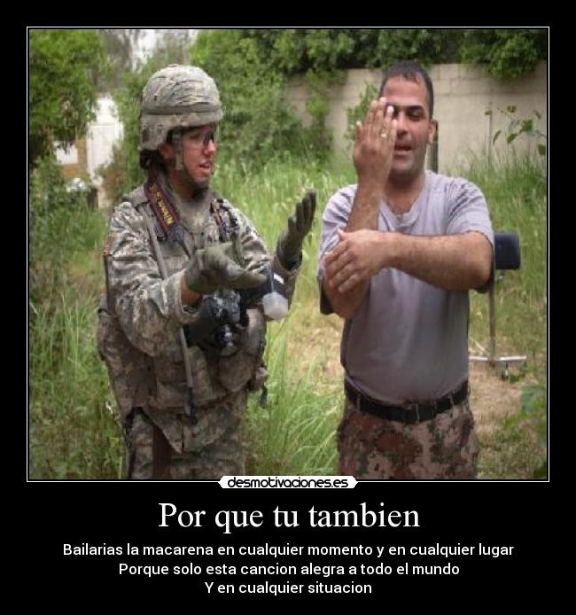 Por que tu tambien -