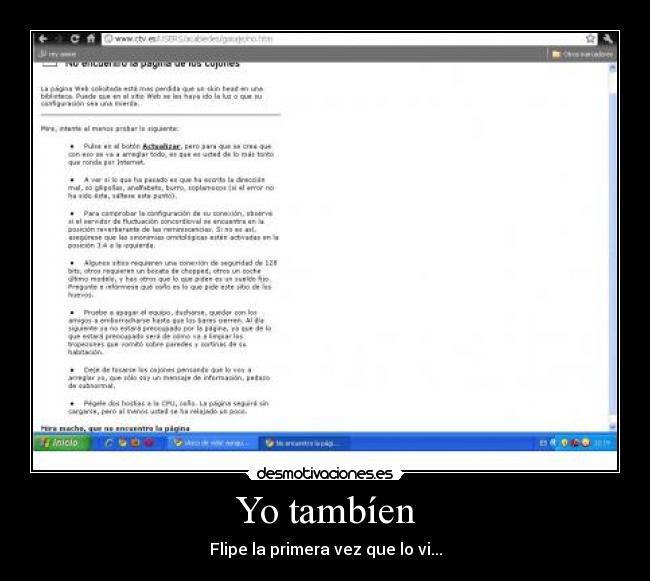Yo tambíen -