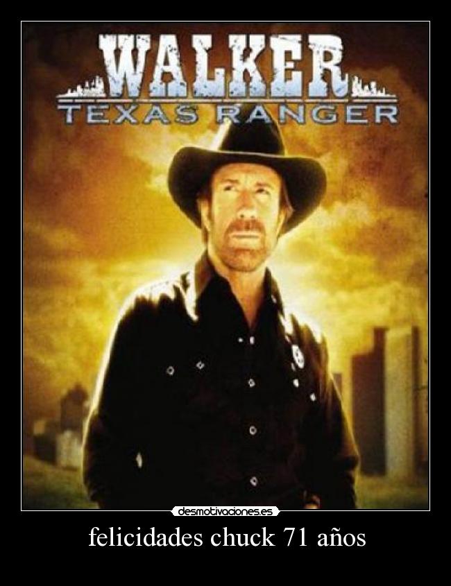 felicidades chuck 71 años -